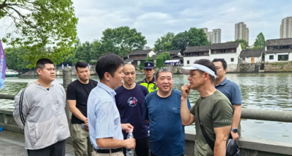 亚运场馆安保指挥现场